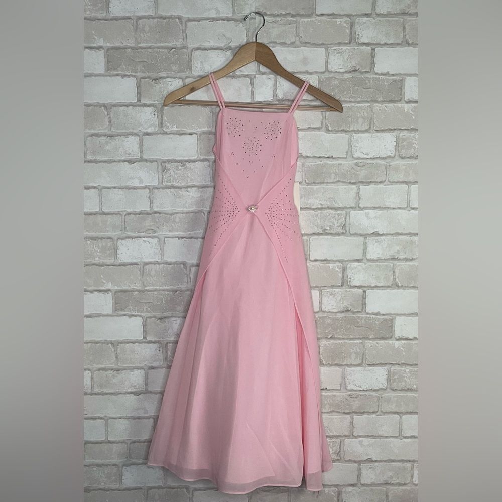 NWT Pink Formal Kids Dress Size 9/10